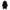 Black Polyester Women Poncho