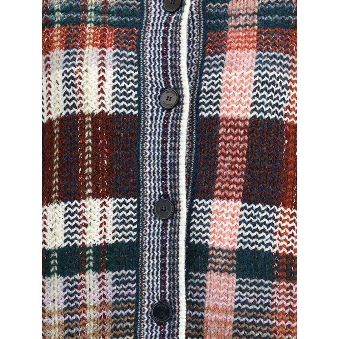 Abstract-print Cardigan