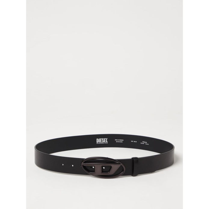 Black Leather Regular Belt