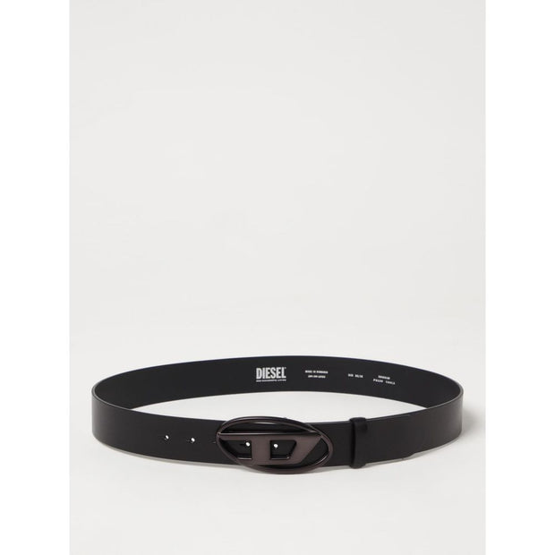Black Leather Regular Belt