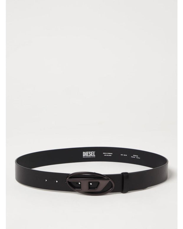 Black Leather Regular Belt