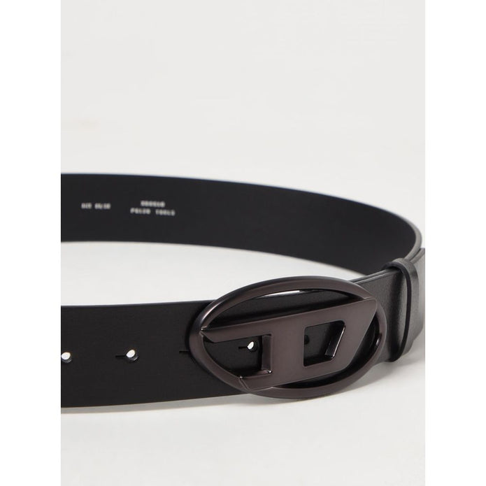 Black Leather Regular Belt