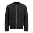 Black Polyester Jackets & Coat