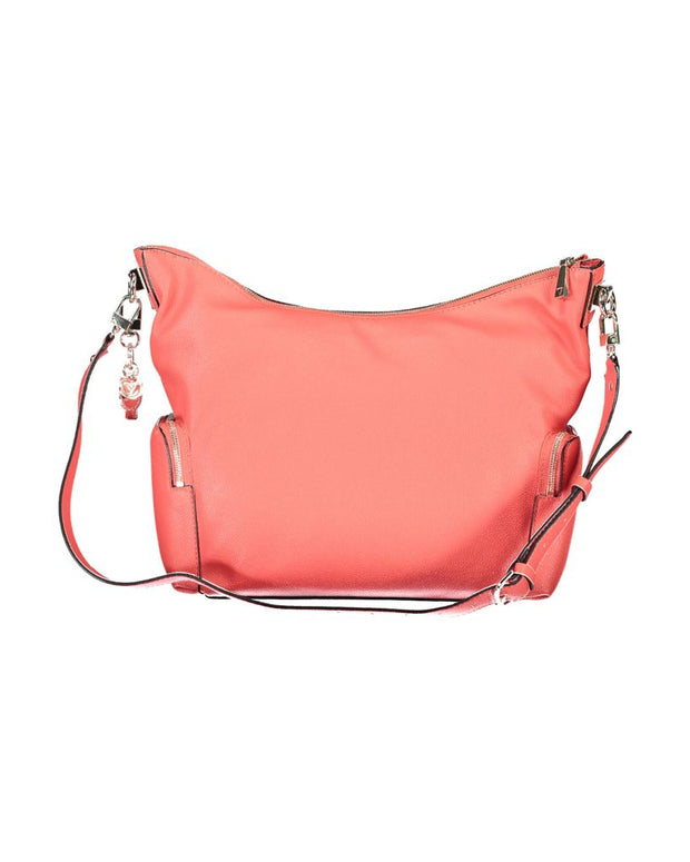 Pink Polyethylene Handbag