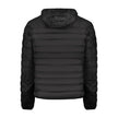 Black Polyester Men Jacket