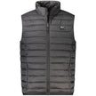 Black Polyester Men Jacket