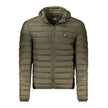 Green Polyester Men Jacket