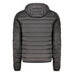 Black Polyester Men's Jacket