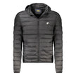Black Polyester Men Jacket