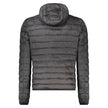 Black Polyester Men Jacket