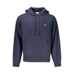 Blue Cotton Men Sweater