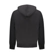 Black Cotton Men Sweater