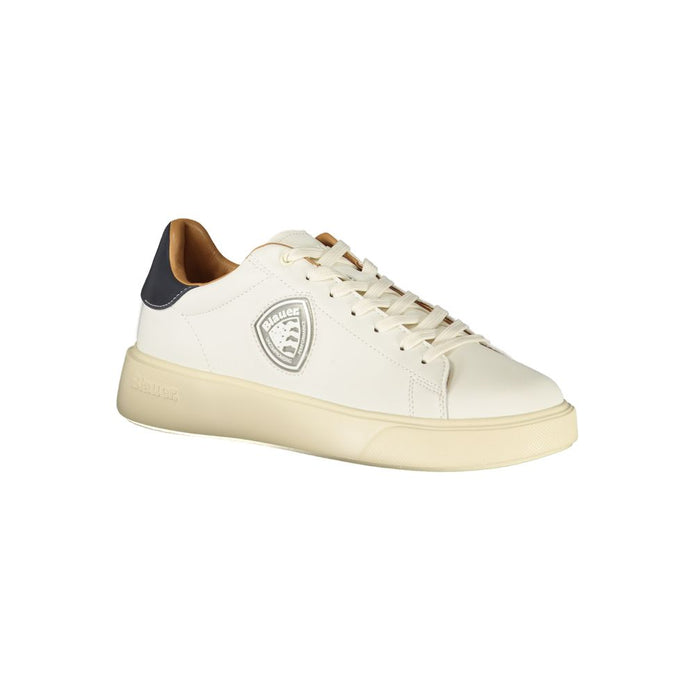 White Leather Men Sneaker