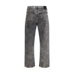 Five-pocket Jeans with mini studs
