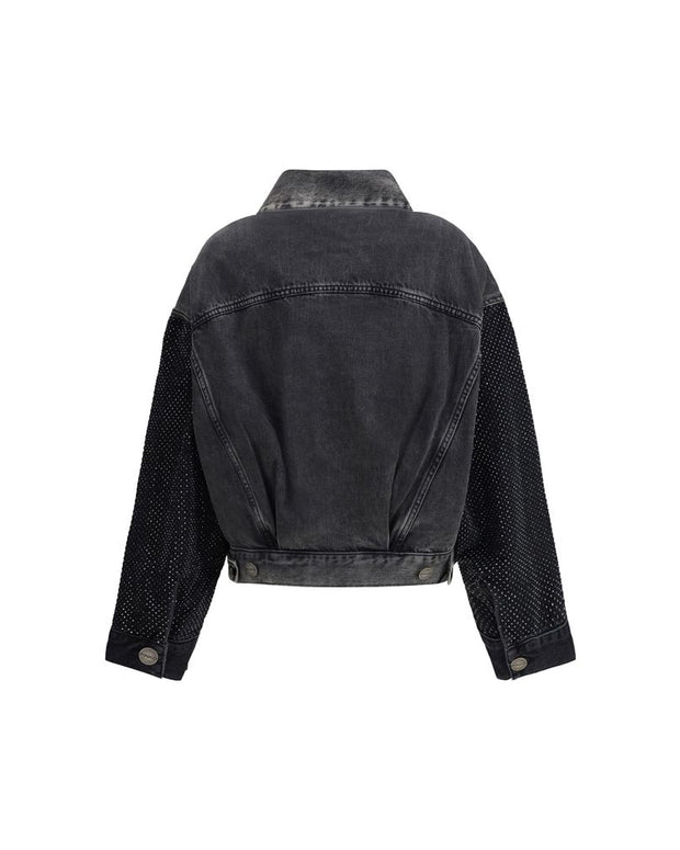 The Trucker jacket with mini studs