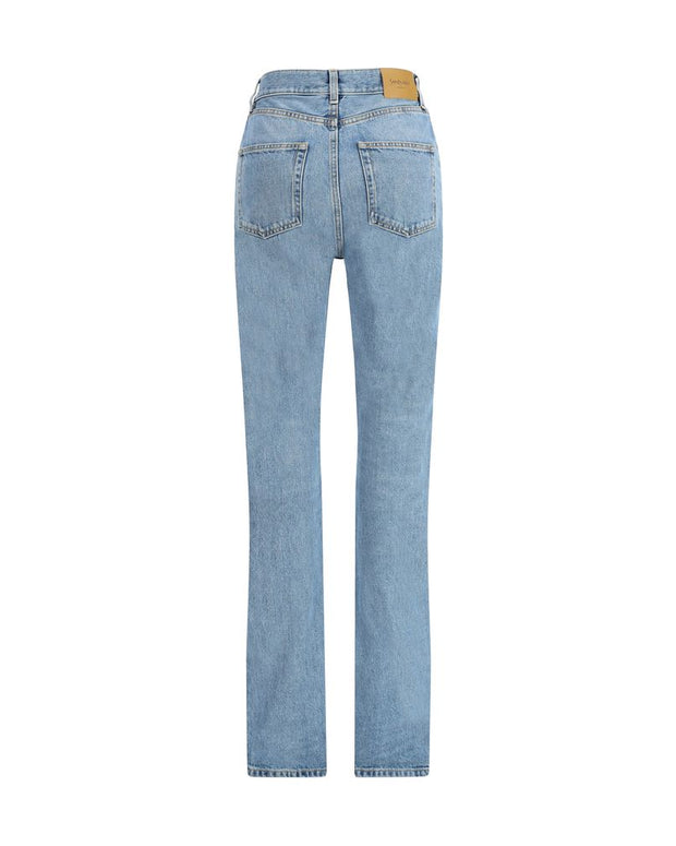90s-inspired slim-fit jeans in denim