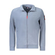 Blue Polyester Men Sweater