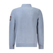 Blue Polyester Men Sweater