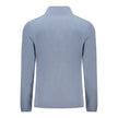 Blue Polyester Men Sweater