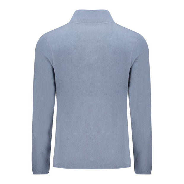 Blue Polyester Men Sweater