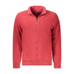 Red Polyester Men Sweater