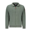 Green Polyester Men Sweater