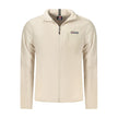 Beige Polyester Men Sweater