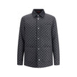 Wool Jacket with all-over GG monogram