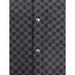 Wool Jacket with all-over GG monogram