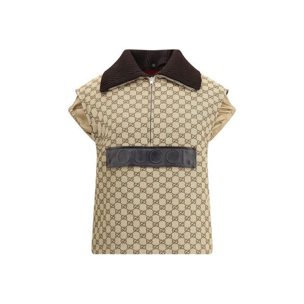 Bomber Gilet with single front pocket
