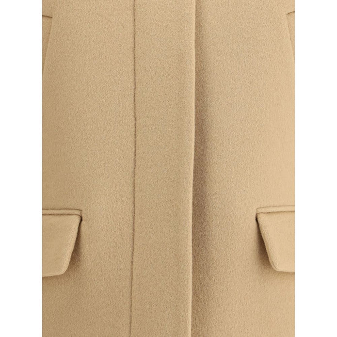 Beige Wool Clothing