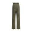 Green Wool Pants