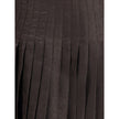 Sunflower Pleated Silk Skirt