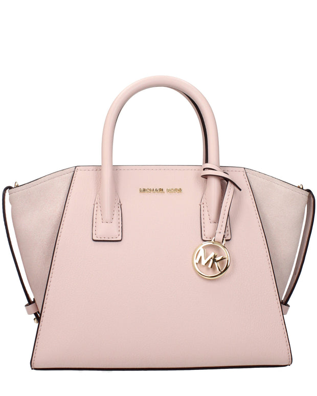 Pink Leather Handbag
