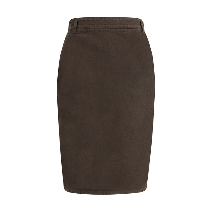 Denim Pencil Skirt