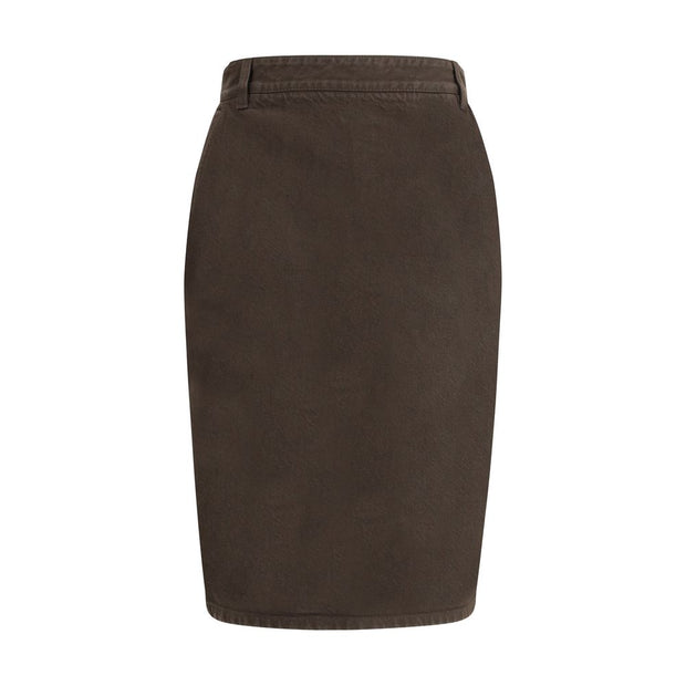 Denim Pencil Skirt