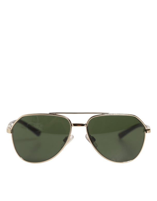 DG2125 Silver Frame Aviator Shades Eyewear Sunglasses