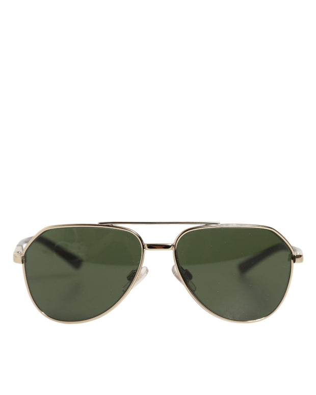 DG2125 Silver Frame Aviator Shades Eyewear Sunglasses