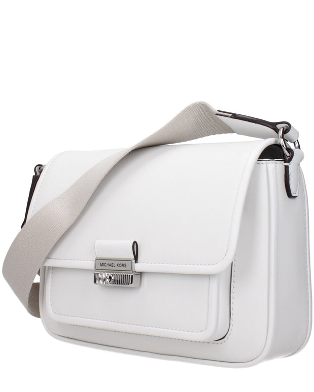 White Leather Crossbody Bags