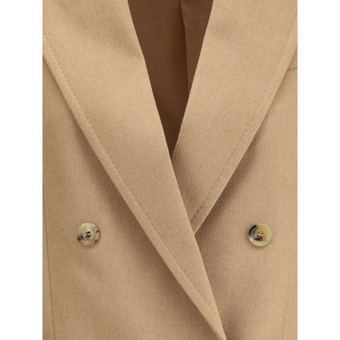 Beige Camel Hair  Coat