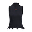 Sleeveless Virgin Wool Top