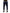 Blue Nylon Jogger Mid Waist Trouser Pants