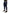 Blue Nylon Jogger Mid Waist Trouser Pants