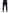 Blue Nylon Jogger Mid Waist Trouser Pants