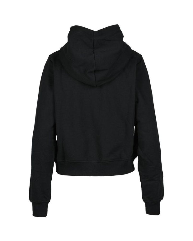Black Cotton Hoody
