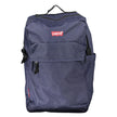 Blue Polyester Handbag