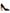 Black Gold Patent Leather Logo Heels Pumps Shoes
