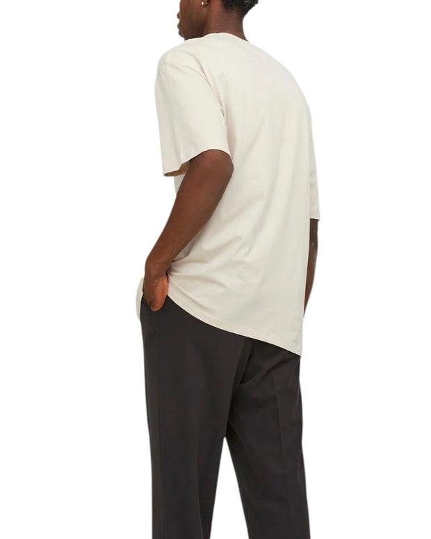 Beige Cotton T-Shirt