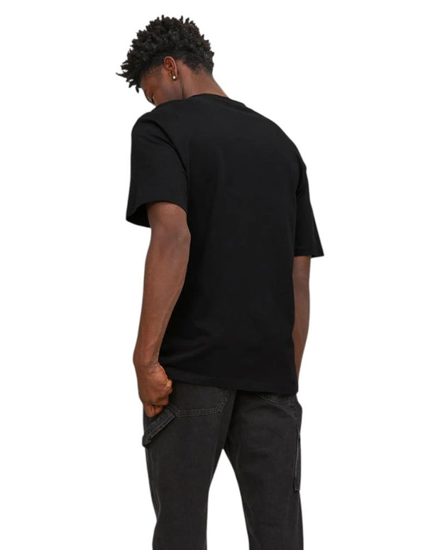 Black Cotton T-Shirt