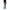 Blue Cotton Skinny Jean